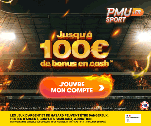 bonus PMU sport cash 100 euros
