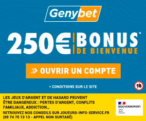 banniere bonus genybet - le bon parieur
