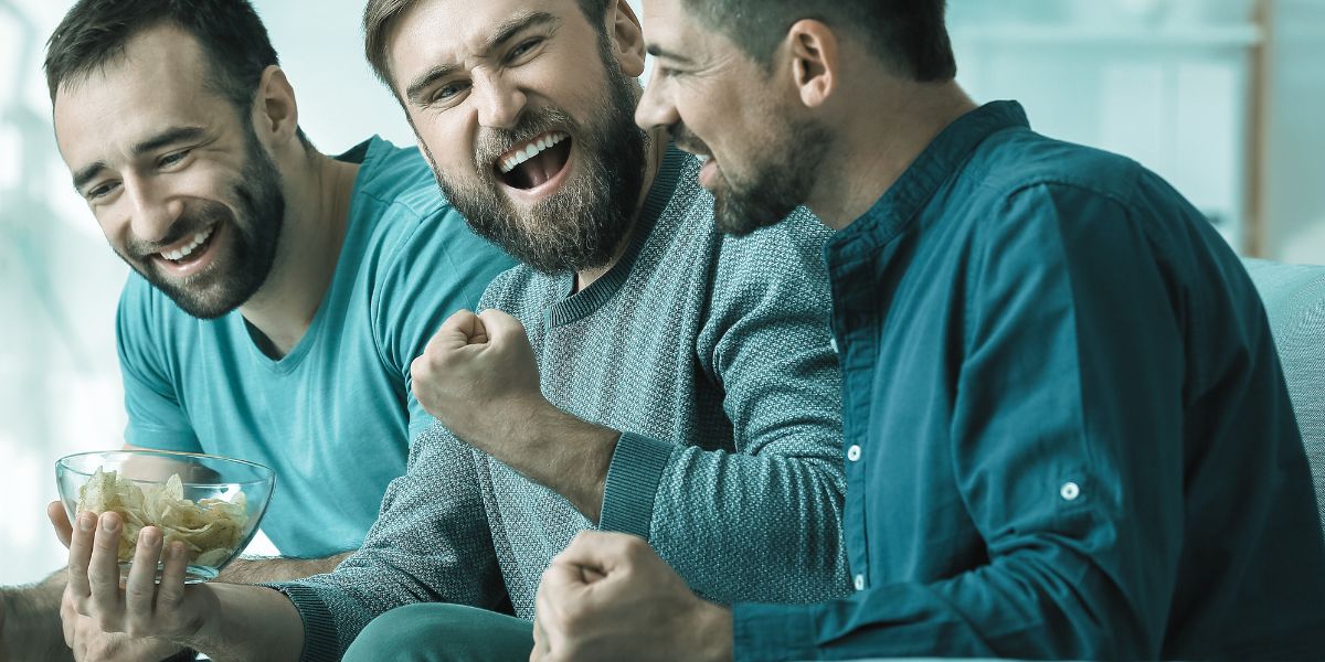 groupe de pote qui parie avec le bonus Bwin