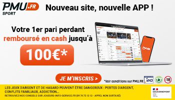 bonus PMU : 100 euros remboursés en cash
