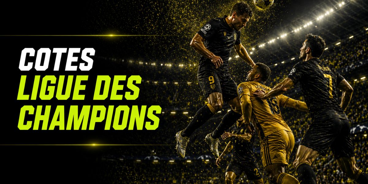 Parie sur la la ligue des champions avec les meilleures cotes : ton premier pari remboursé jusqu'à 100 euros si perdant - le bon parieur